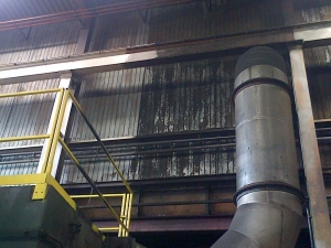 Industrial Cleaning Metal Wall Siding - A Klein Company - Flat Rock, MIchigan